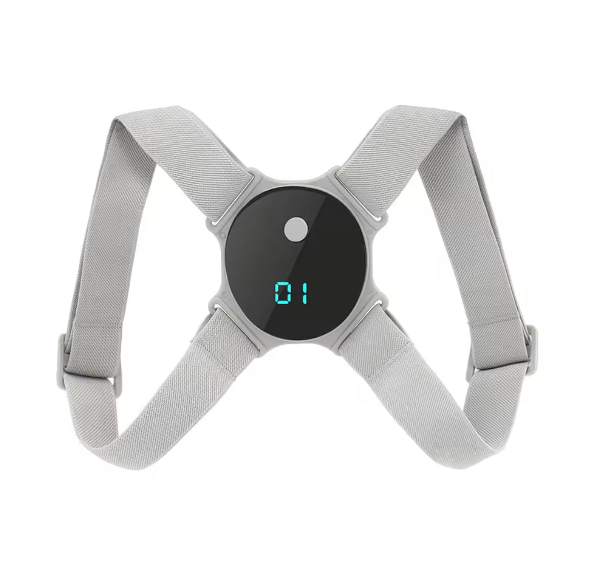 Smart Posture Corrector with Real-Time Display +FREE Mini Massage Gun (Limited Time Bonus)